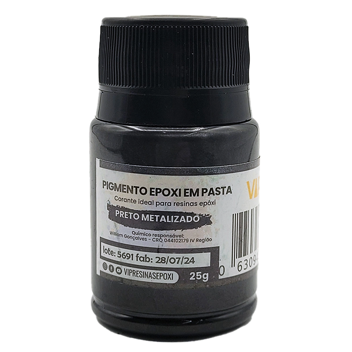 Kit 8 Pigmento Epóxi Pasta Metalizadas Coloridas Resina 25g Kit 8 Pigmento Epóxi Pasta Metalizadas Coloridas Resina 25g