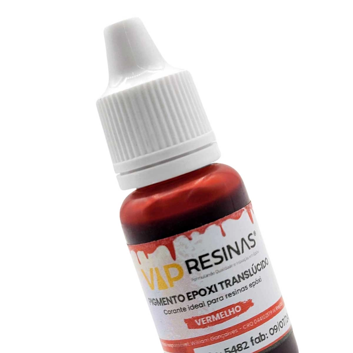 Pigmento Epóxi Para Resinas Translúcido 10g Vip Resinas Pigmento Epóxi Para Resinas Translúcido 10g Vip Resinas