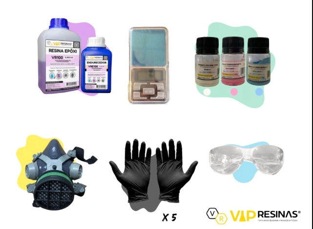 KIT 13 - Kit iniciante Mary 2 | @atelie_arteresinaa (Vip Resinas) KIT 13 - Kit iniciante Mary 2 | @atelie_arteresinaa (Vip Resinas)