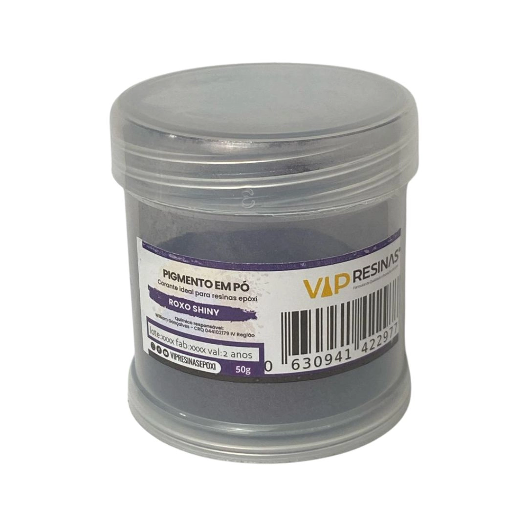 Kit 10 Pigmentos Epóxi Em Pó P/resinas Cores Shiny 50g cada Vip Resinas Kit 10 Pigmentos Epóxi Em Pó P/resinas Cores Shiny 50g cada Vip Resinas