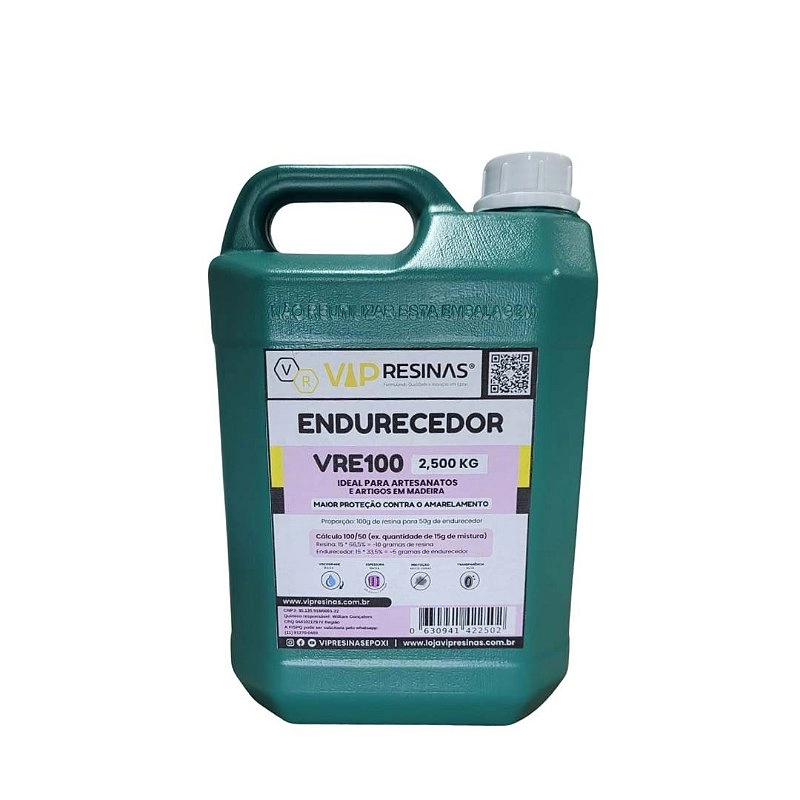 Resina Epóxi + Endurecedor UV VR100 7,5kg Baixa Espessura Resina Epóxi + Endurecedor UV VR100 7,5kg Baixa Espessura