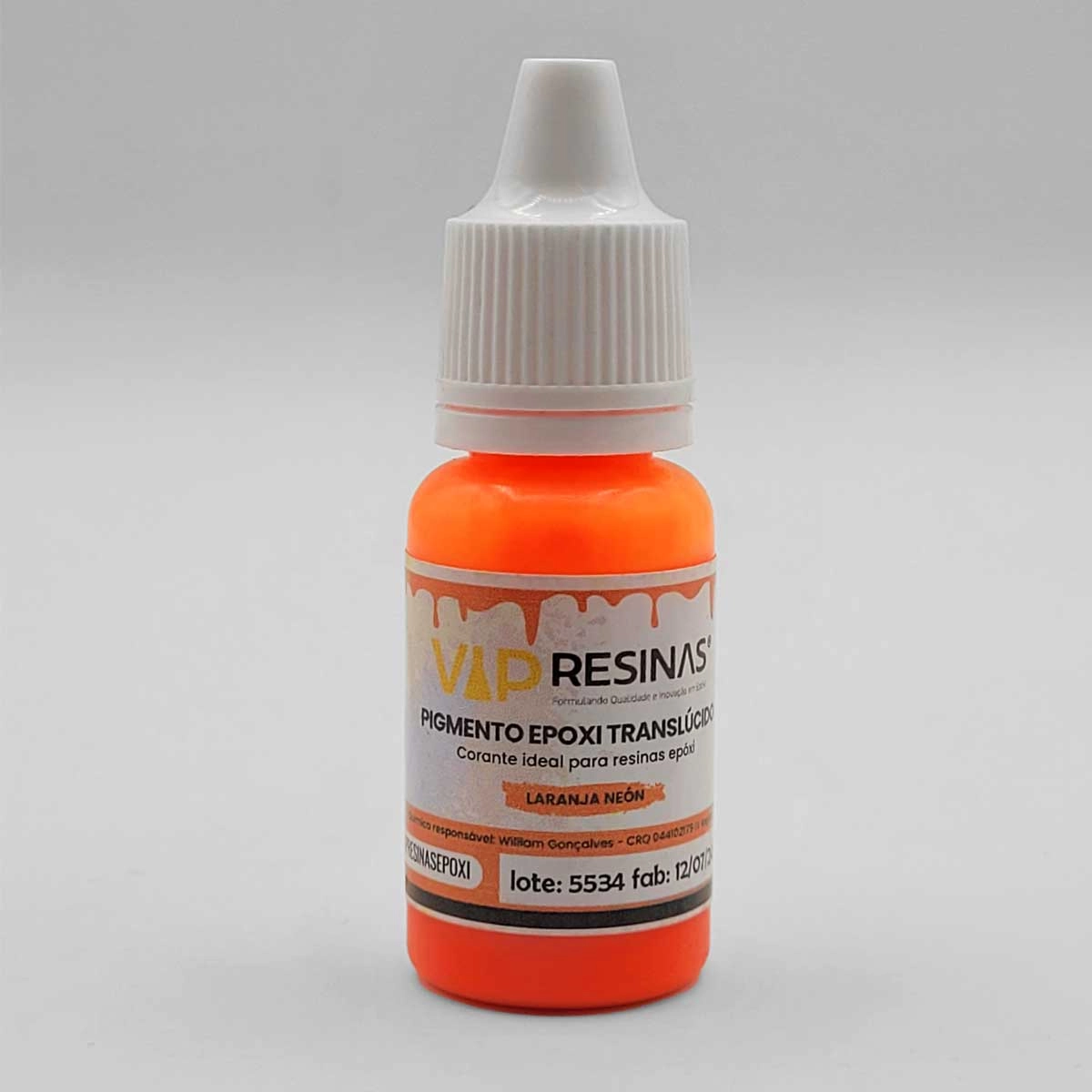 Pigmento Epóxi Translúcido Neon 10g Cores Avulsas VipResinas Pigmento Epóxi Translúcido Neon 10g Cores Avulsas VipResinas