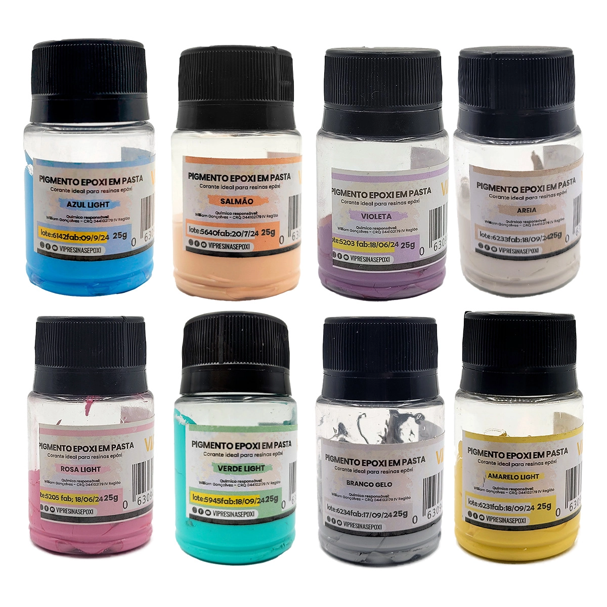 KIT 12 - Kit Iniciante Mary | @atelie_arteresinaa (Vip Resinas)