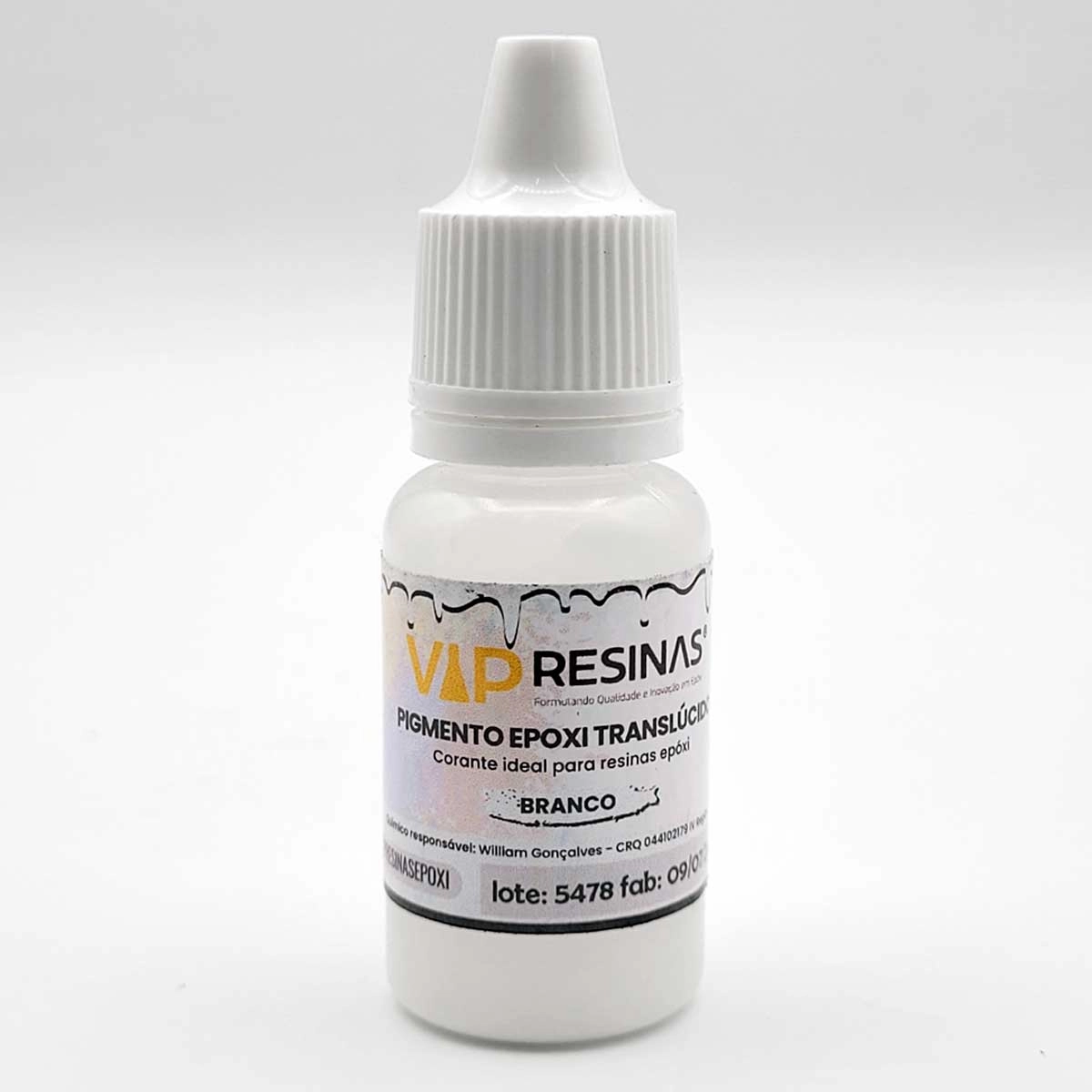 Pigmento Epóxi Para Resinas Translúcido 10g Vip Resinas Pigmento Epóxi Para Resinas Translúcido 10g Vip Resinas