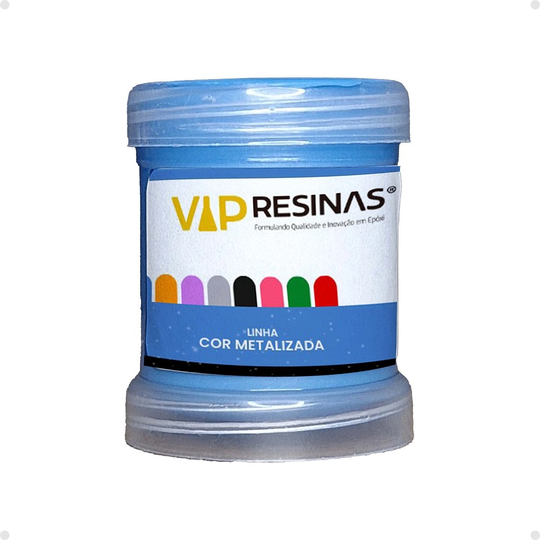 Pigmento Epóxi P/Resina Pasta 25g Cor Metalizada Vip resinas Pigmento Epóxi P/Resina Pasta 25g Cor Metalizada Vip resinas