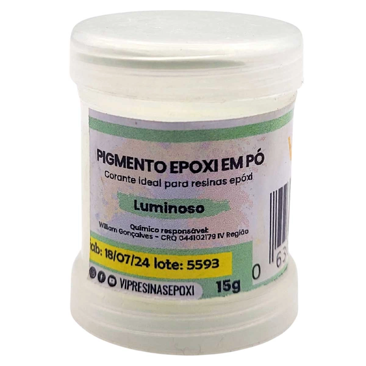 Pigmento Epóxi Em P/Resina Pó Luminoso Verde Vip Resinas Pigmento Epóxi Em P/Resina Pó Luminoso Verde Vip Resinas