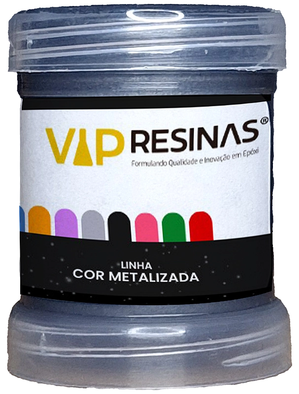 Kit 8 Pigmento Epóxi Pasta Metalizadas Coloridas Resina 50g Kit 8 Pigmento Epóxi Pasta Metalizadas Coloridas Resina 50g