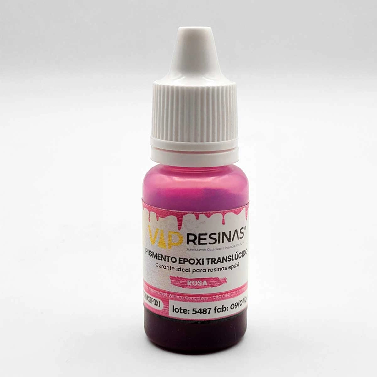 Pigmento Epóxi Para Resinas Translúcido 10g Vip Resinas Pigmento Epóxi Para Resinas Translúcido 10g Vip Resinas