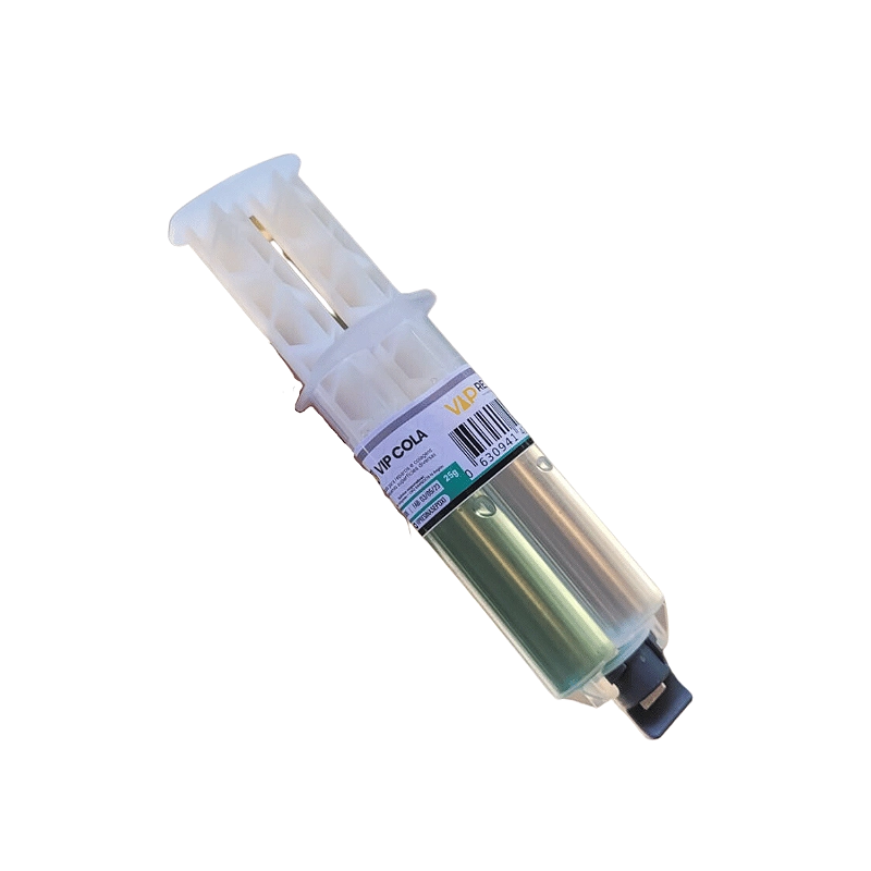 Adesivo Epóxi Rápido 25g Bisnaga Bi Componente Vip Resinas
