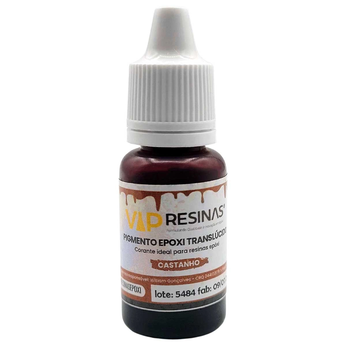 Pigmento Epóxi Para Resinas Translúcido 10g Vip Resinas Pigmento Epóxi Para Resinas Translúcido 10g Vip Resinas