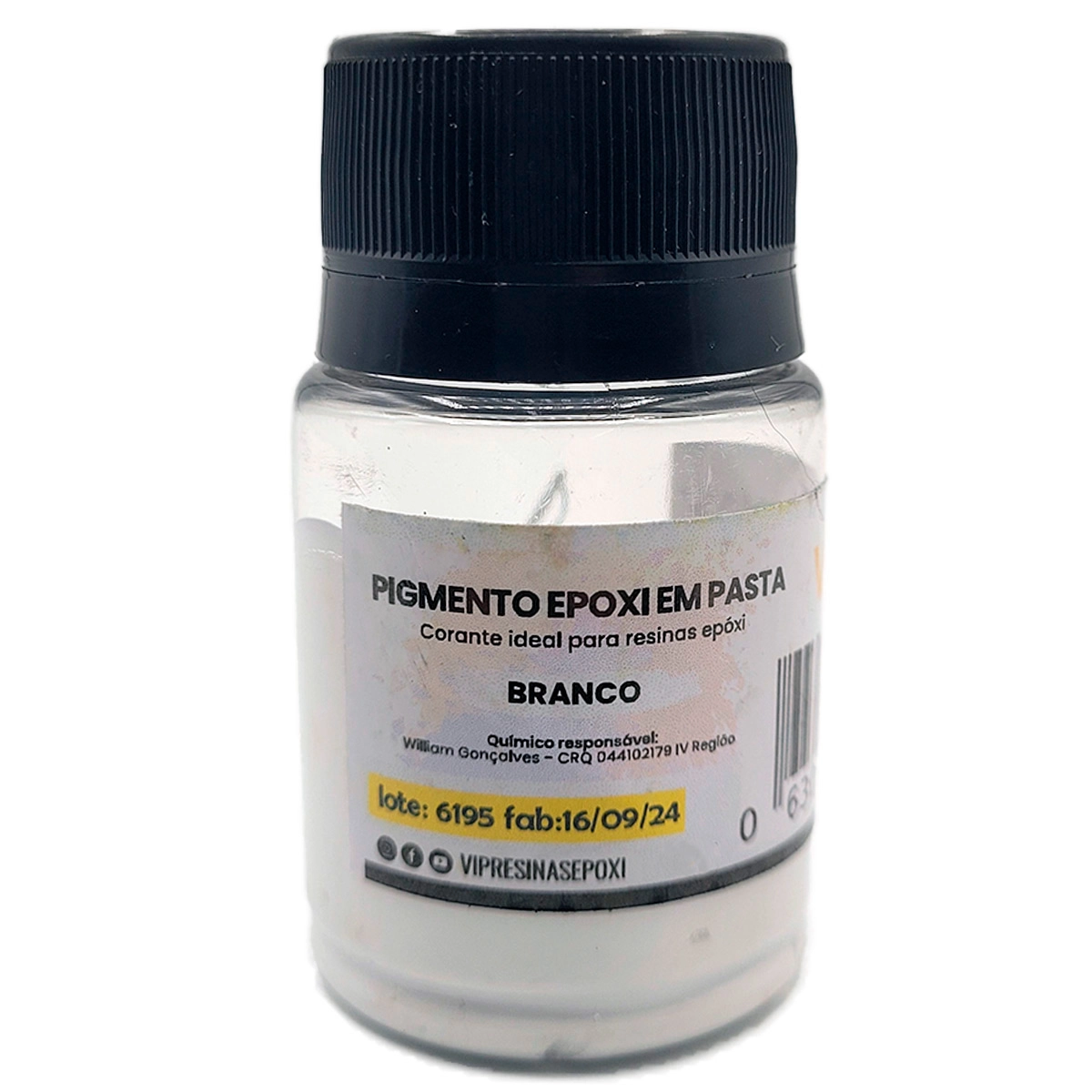Pigmento Epóxi P/Resina Pasta 100g Cores Sólidas Vipresinas