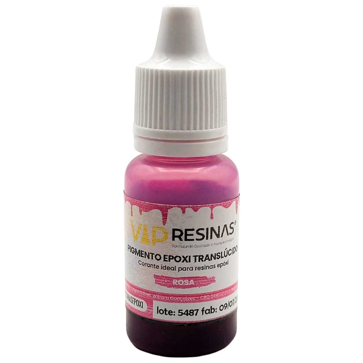 Pigmento Epóxi Para Resinas Translúcido 10g Vip Resinas Pigmento Epóxi Para Resinas Translúcido 10g Vip Resinas