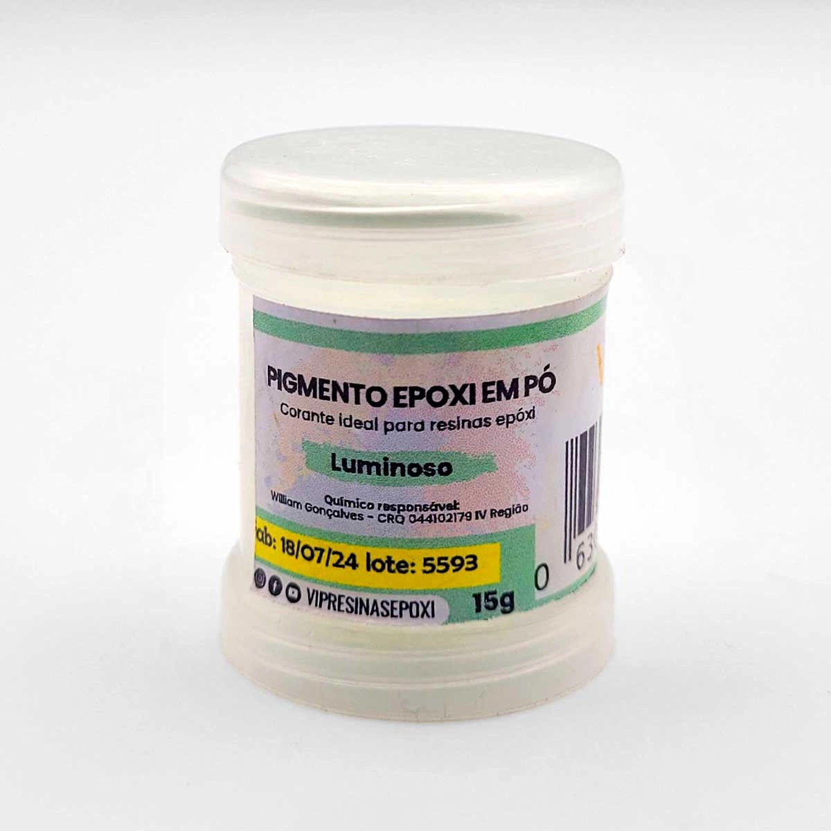 Pigmento Epóxi Em P/Resina Pó Luminoso Verde Vip Resinas Pigmento Epóxi Em P/Resina Pó Luminoso Verde Vip Resinas