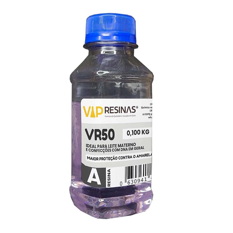 Resina Epóxi P/ Joias Afetivas VR50 0,145kg Baixa Espessura
