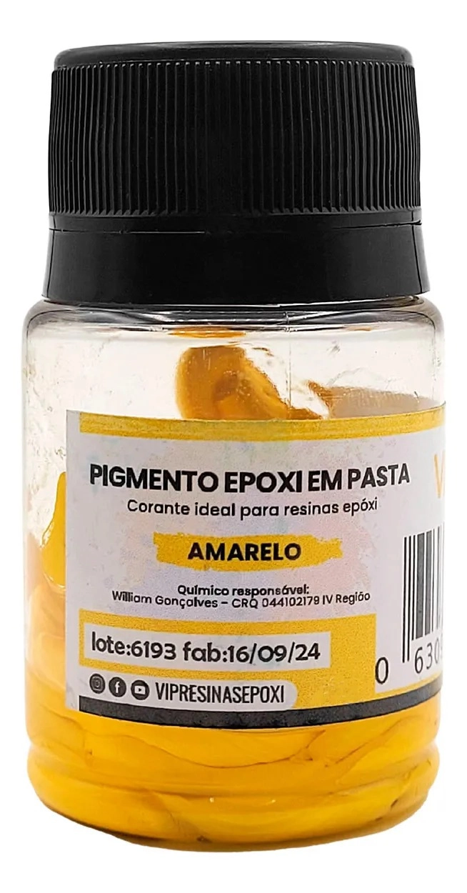 Pigmento Epóxi em Pasta – Cores Sólidas: Kit Completo 8 Cores (Vip Resinas) Pigmento Epóxi em Pasta – Cores Sólidas: Kit Completo 8 Cores (Vip Resinas)