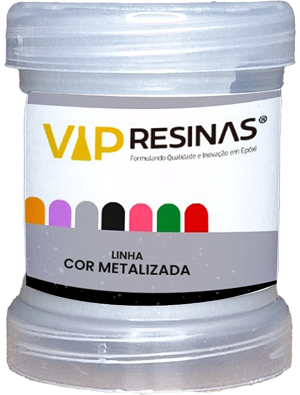 Kit 8 Pigmento Epóxi Pasta Metalizadas Coloridas Resina 50g Kit 8 Pigmento Epóxi Pasta Metalizadas Coloridas Resina 50g
