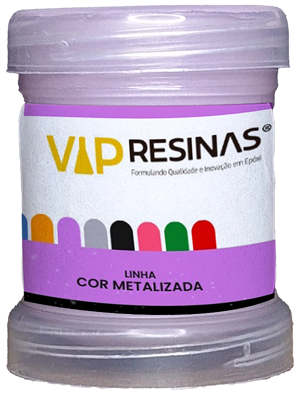 Kit 8 Pigmento Epóxi Pasta Metalizadas Coloridas Resina 50g Kit 8 Pigmento Epóxi Pasta Metalizadas Coloridas Resina 50g