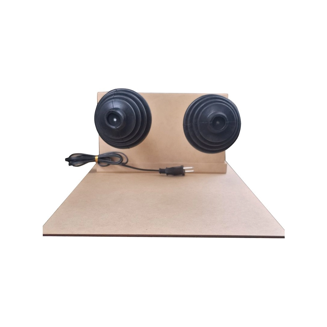 Máquina Dupla P/ Copos Artesanato Resinagem Efeito Mar 110v