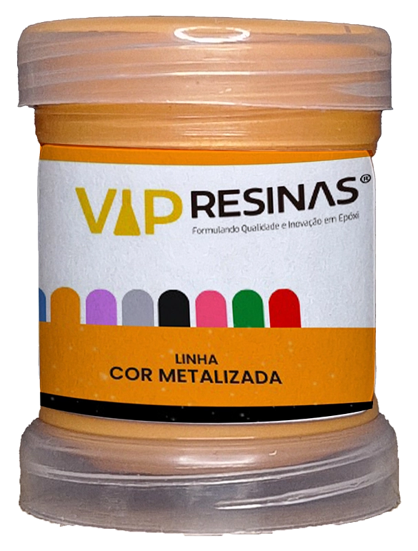 Kit 8 Pigmento Epóxi Pasta Metalizadas Coloridas Resina 50g Kit 8 Pigmento Epóxi Pasta Metalizadas Coloridas Resina 50g