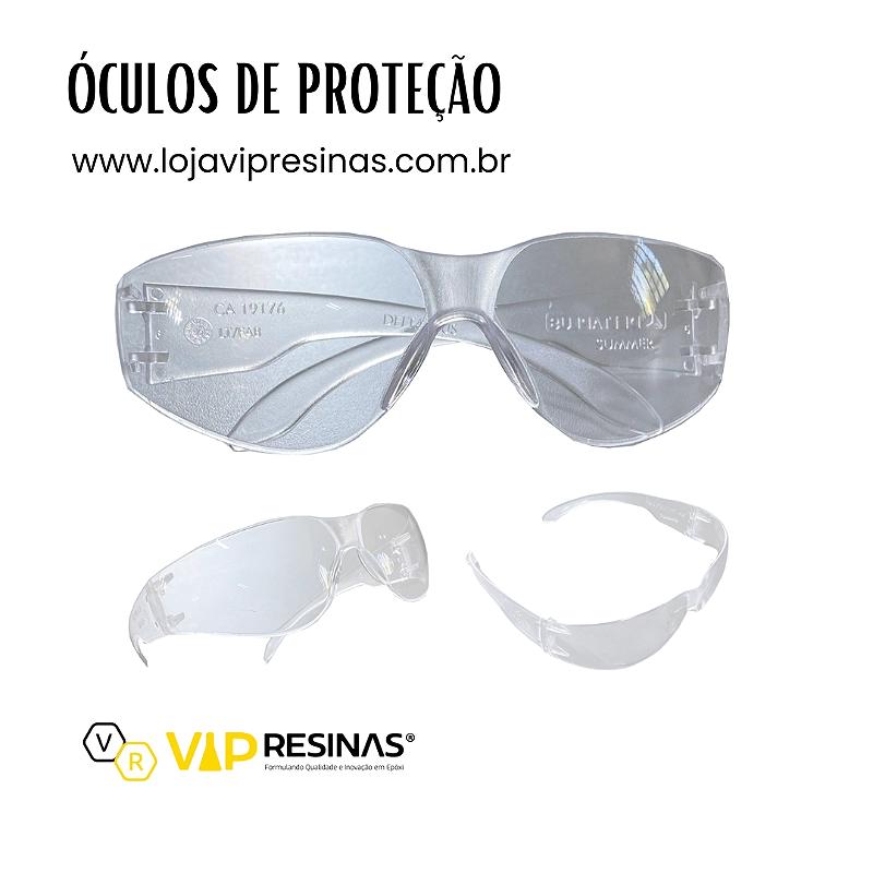 Óculos de Proteção Para Resinagem Epi Vip Resinas Óculos de Proteção Para Resinagem Epi Vip Resinas