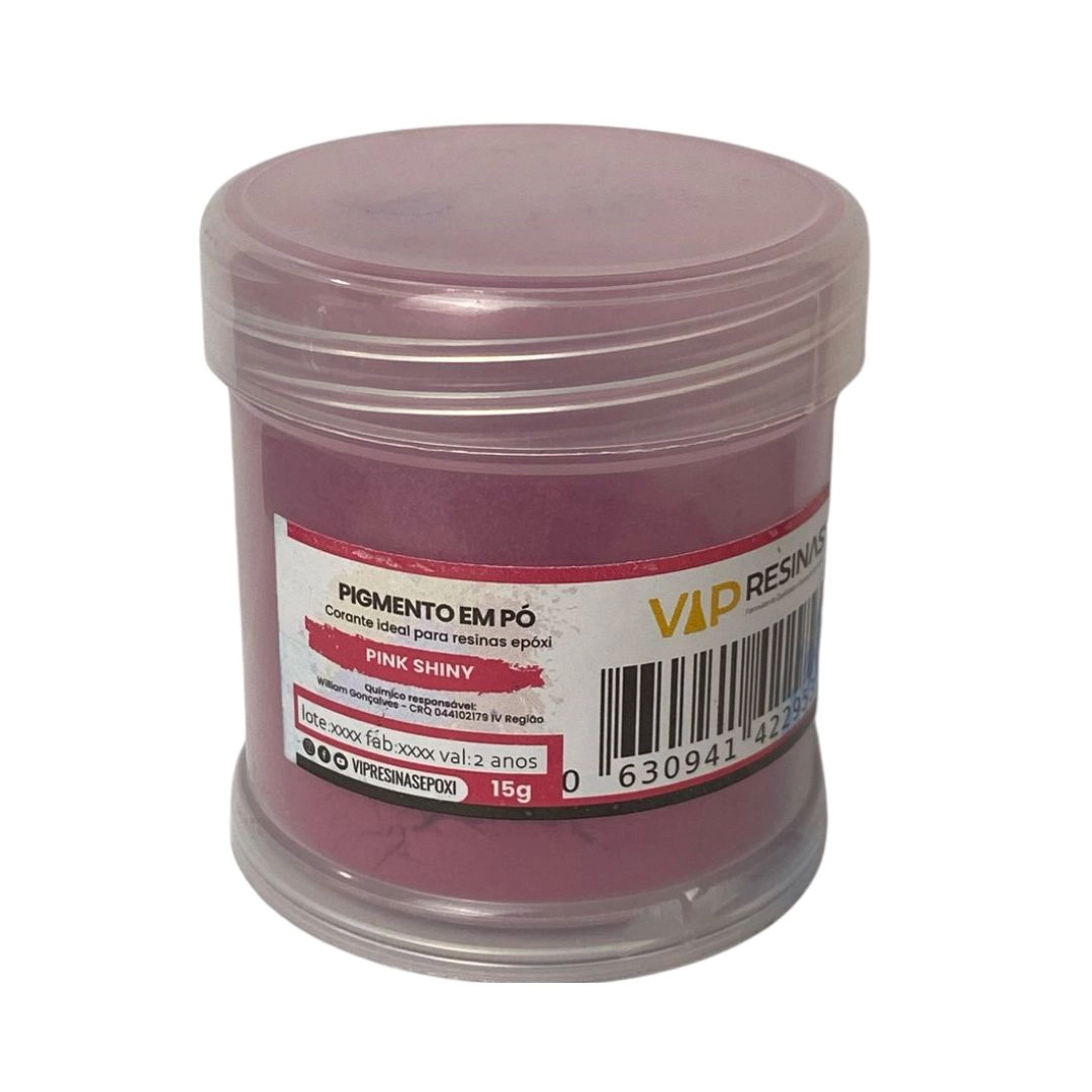 Kit 10 Pigmentos Epóxi Em Pó P/resinas Cores Shiny 15g cada Vip Resinas Kit 10 Pigmentos Epóxi Em Pó P/resinas Cores Shiny 15g cada Vip Resinas