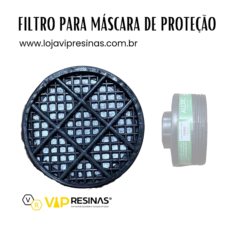 Filtro Para Máscara de Proteção Para Resinagem Epi