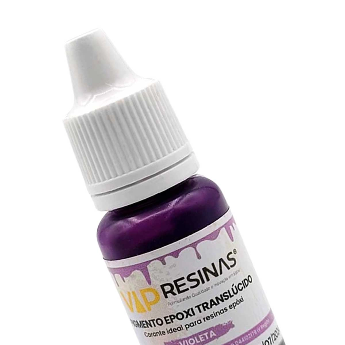 Pigmento Epóxi Para Resinas Translúcido 10g Vip Resinas Pigmento Epóxi Para Resinas Translúcido 10g Vip Resinas