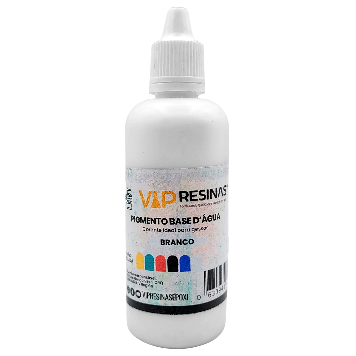 Kit 6 Cores Corante Líquido Resina Gesso 50g Pigmento Epóxi Kit 6 Cores Corante Líquido Resina Gesso 50g Pigmento Epóxi