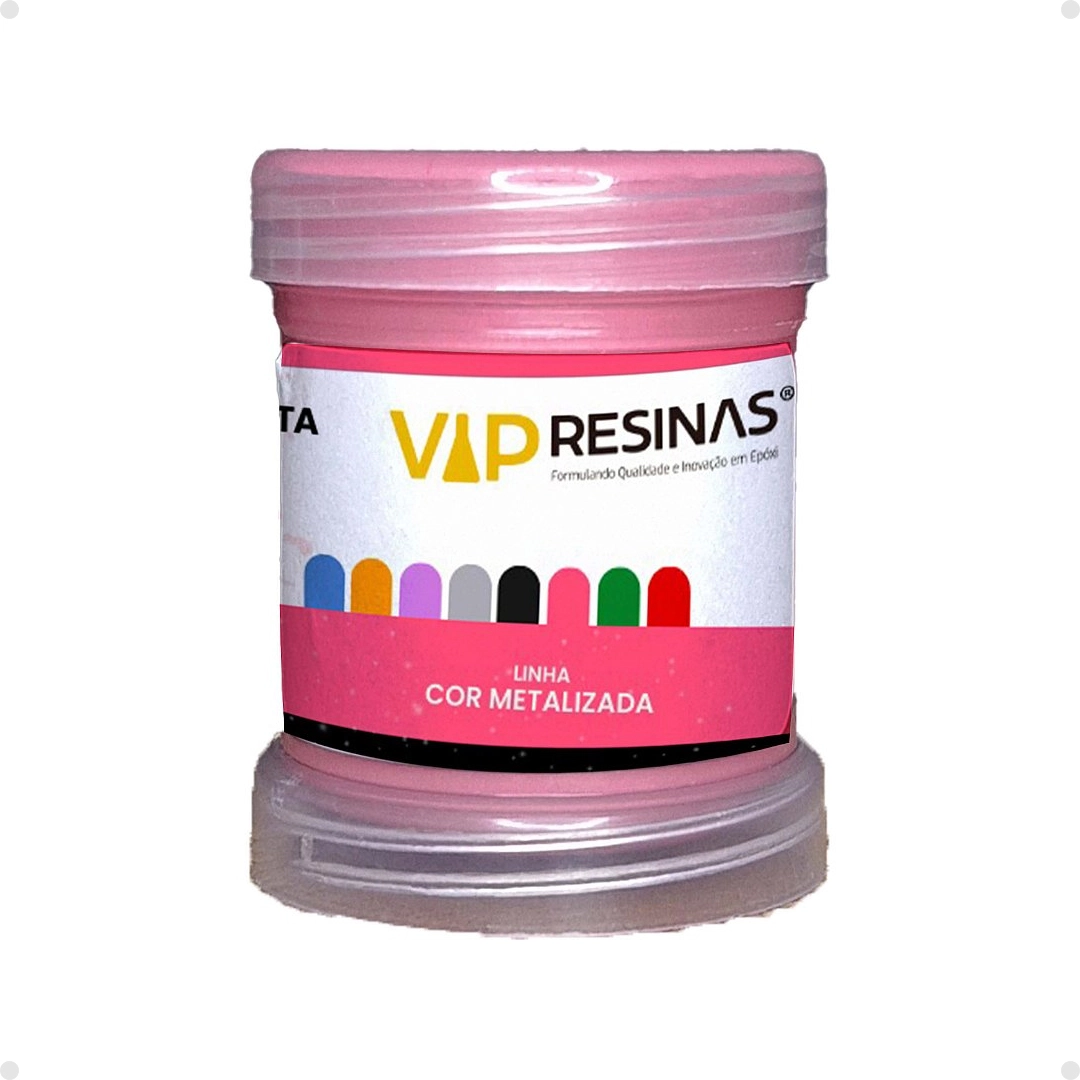 Pigmento Epóxi P/Resina Pasta 25g Cor Metalizada Vip resinas Pigmento Epóxi P/Resina Pasta 25g Cor Metalizada Vip resinas