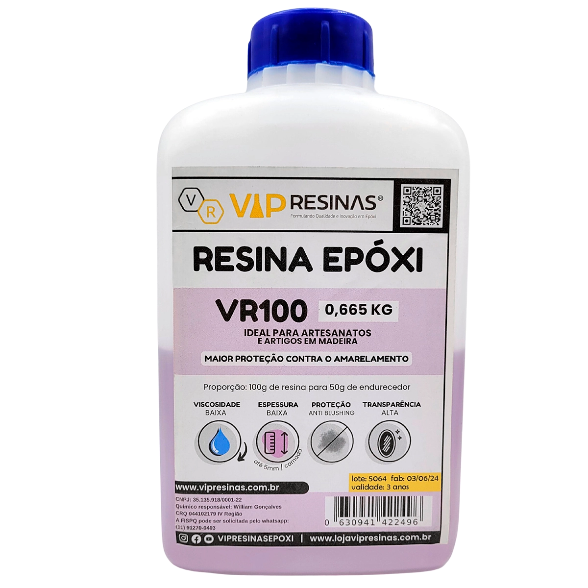 Kit Iniciante Raissa Faria Vr100 1kg + Epi's Para Resinagem Kit Iniciante Raissa Faria Vr100 1kg + Epi's Para Resinagem