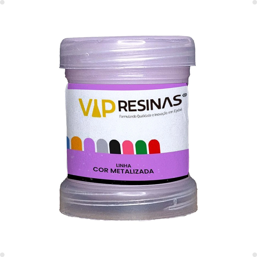 Pigmento Epóxi P/Resina Pasta 25g Cor Metalizada Vip resinas Pigmento Epóxi P/Resina Pasta 25g Cor Metalizada Vip resinas