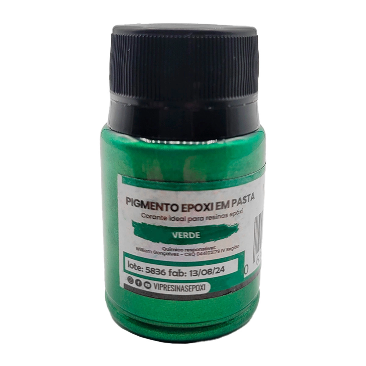Pigmento Epóxi P/Resina Pasta Cores Sólidas 50g Vip Resinas Pigmento Epóxi P/Resina Pasta Cores Sólidas 50g Vip Resinas