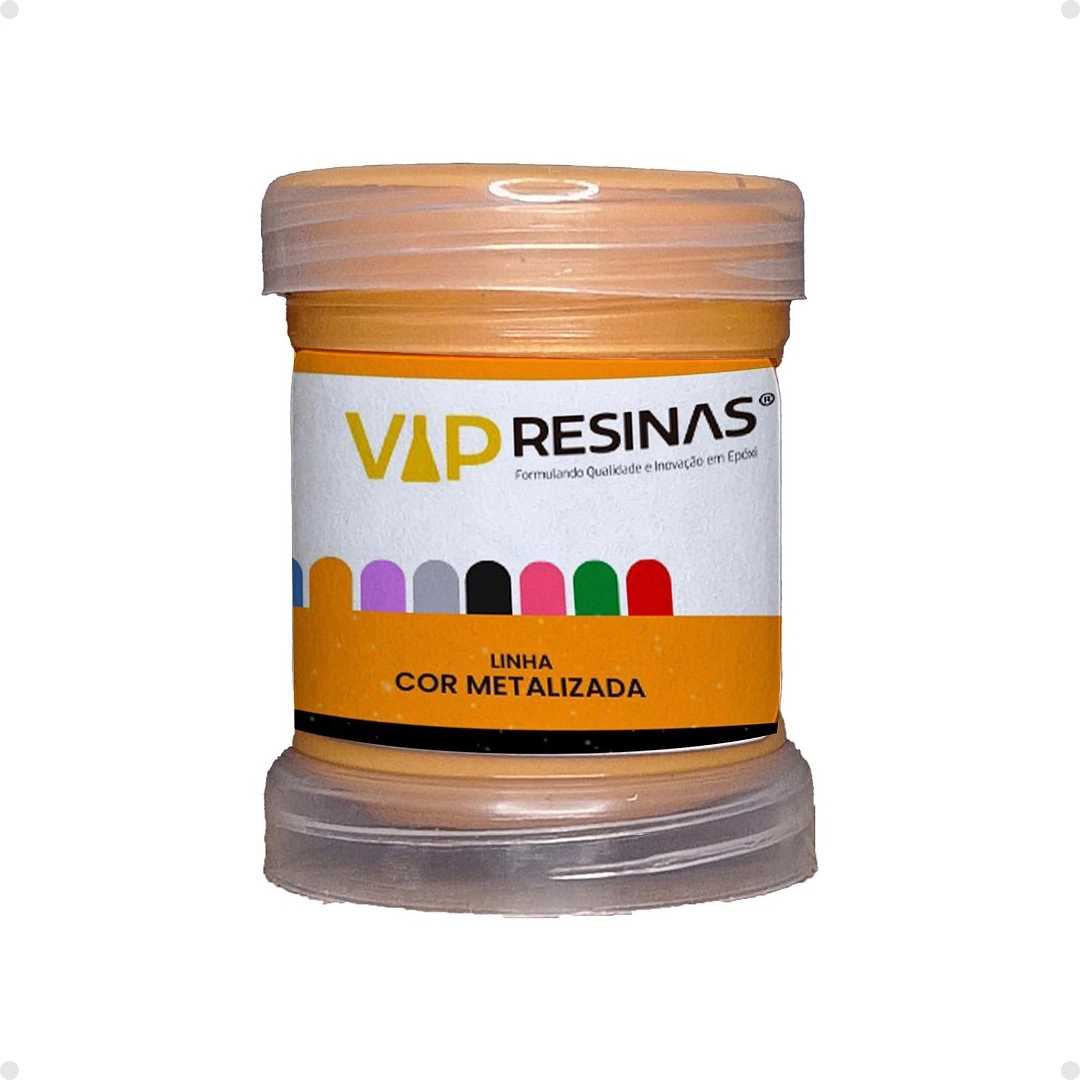 Pigmento Epóxi P/Resina Pasta 25g Cor Metalizada Vip resinas Pigmento Epóxi P/Resina Pasta 25g Cor Metalizada Vip resinas