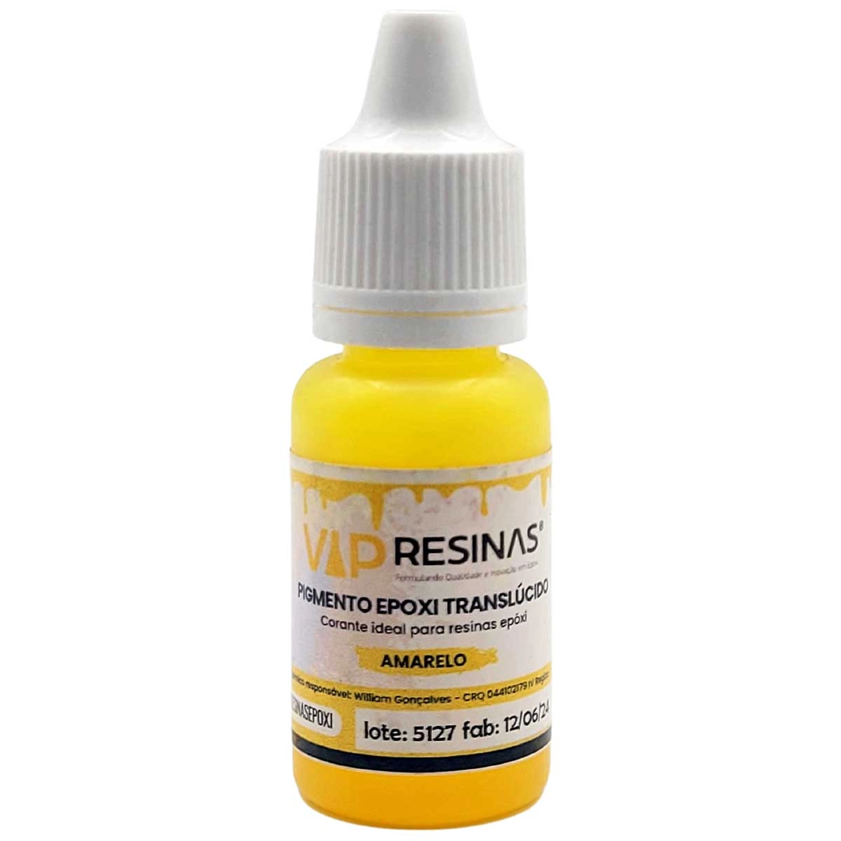 Pigmento Epóxi Para Resinas Translúcido 10g Vip Resinas Pigmento Epóxi Para Resinas Translúcido 10g Vip Resinas