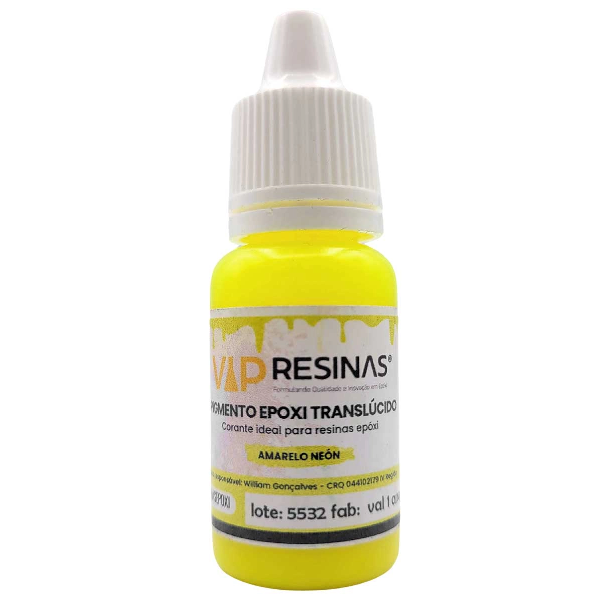 Pigmento Epóxi Translúcido Neon 10g Cores Avulsas VipResinas Pigmento Epóxi Translúcido Neon 10g Cores Avulsas VipResinas