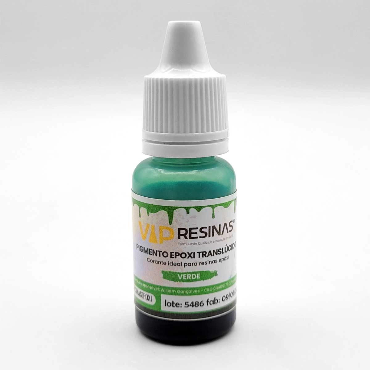 Pigmento Epóxi Para Resinas Translúcido 10g Vip Resinas Pigmento Epóxi Para Resinas Translúcido 10g Vip Resinas