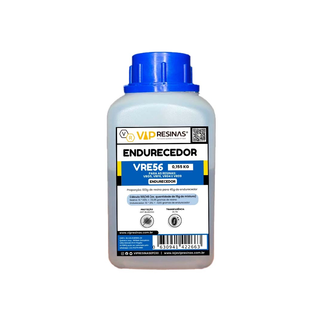 Resina Epóxi Rígida + Endurecedor VRG5 500g Baixa Espessura Resina Epóxi Rígida + Endurecedor VRG5 500g Baixa Espessura