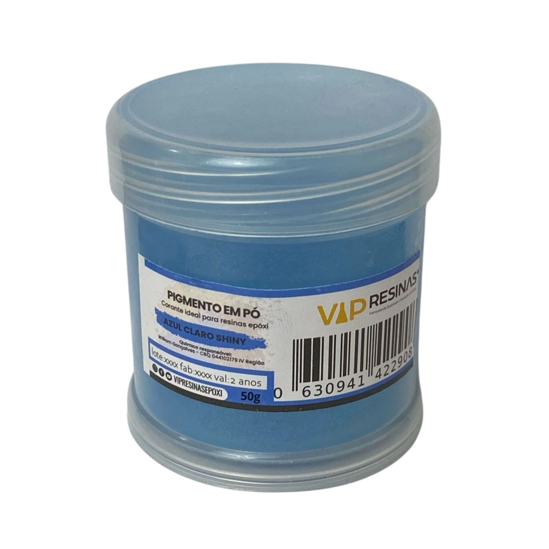 Pigmento Epóxi P/Resina Em Pó 50g Cores Shiny Vip Resinas Pigmento Epóxi P/Resina Em Pó 50g Cores Shiny Vip Resinas