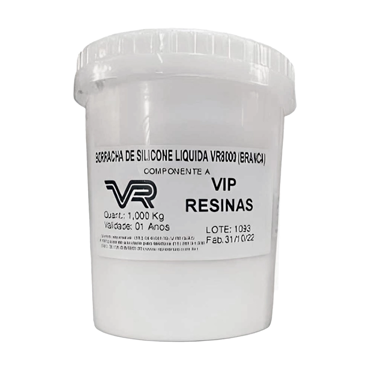 Borracha de Silicone Branca Líquida Molde Forma VR8000