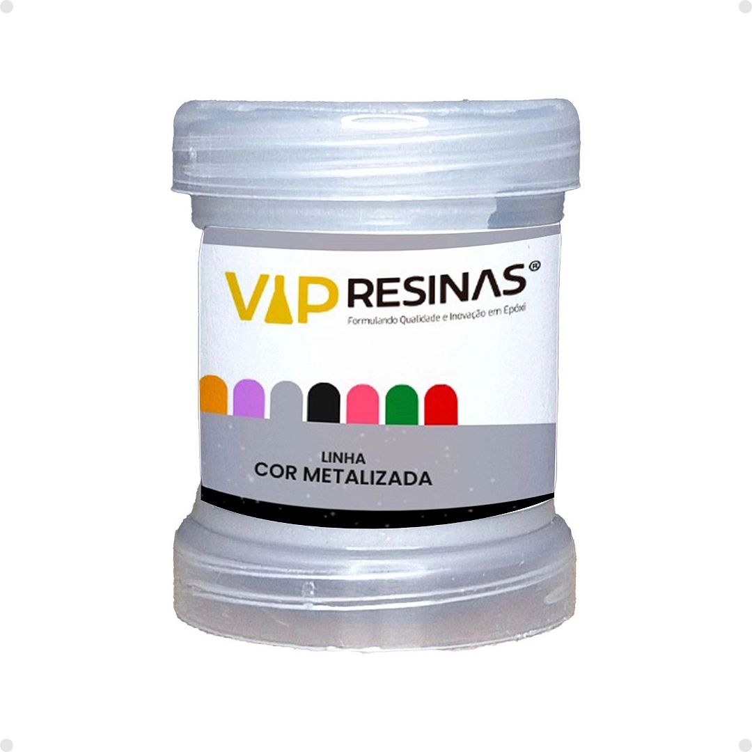 Pigmento Epóxi P/Resina Pasta 25g Cor Metalizada Vip resinas Pigmento Epóxi P/Resina Pasta 25g Cor Metalizada Vip resinas