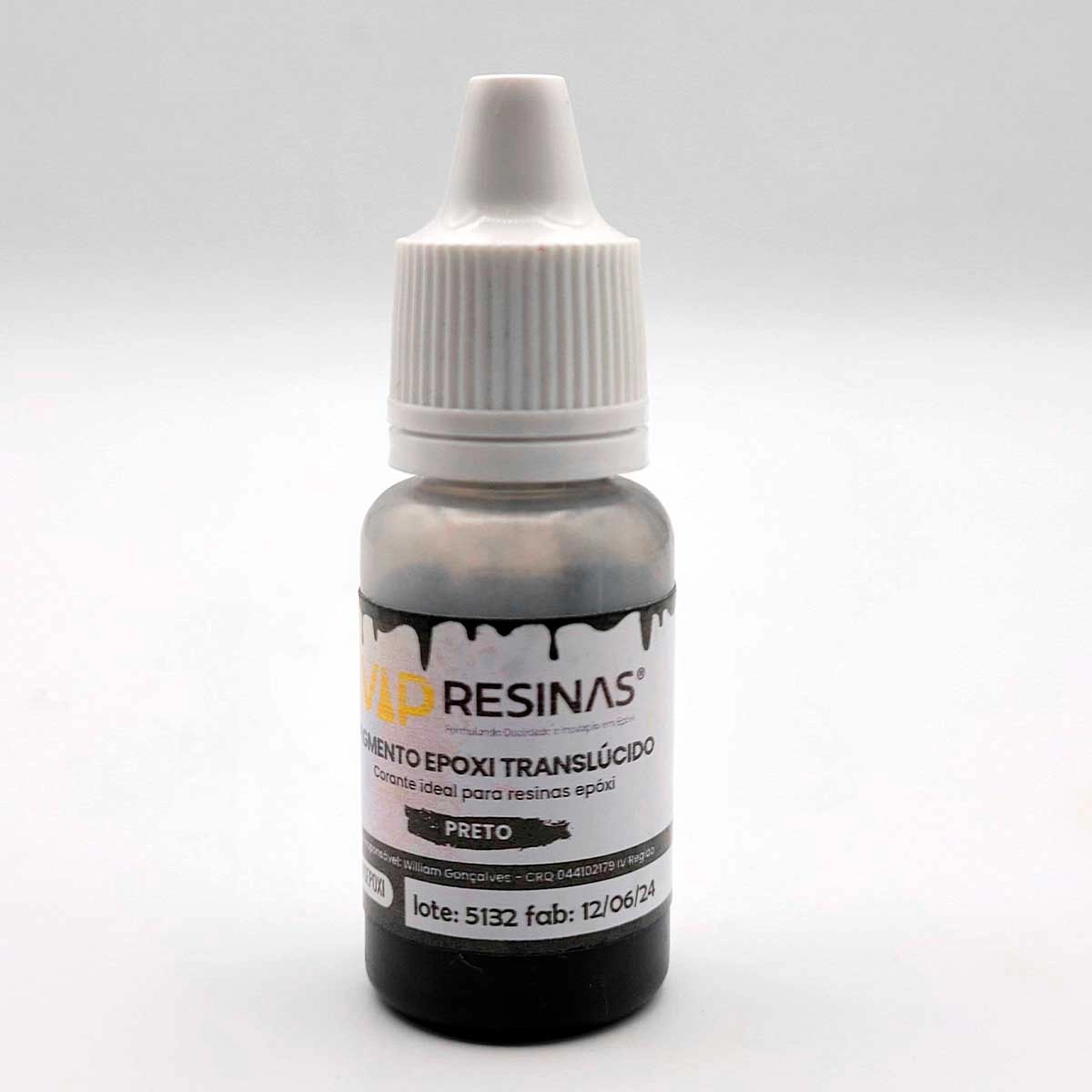 Pigmento Epóxi Para Resinas Translúcido 10g Vip Resinas Pigmento Epóxi Para Resinas Translúcido 10g Vip Resinas