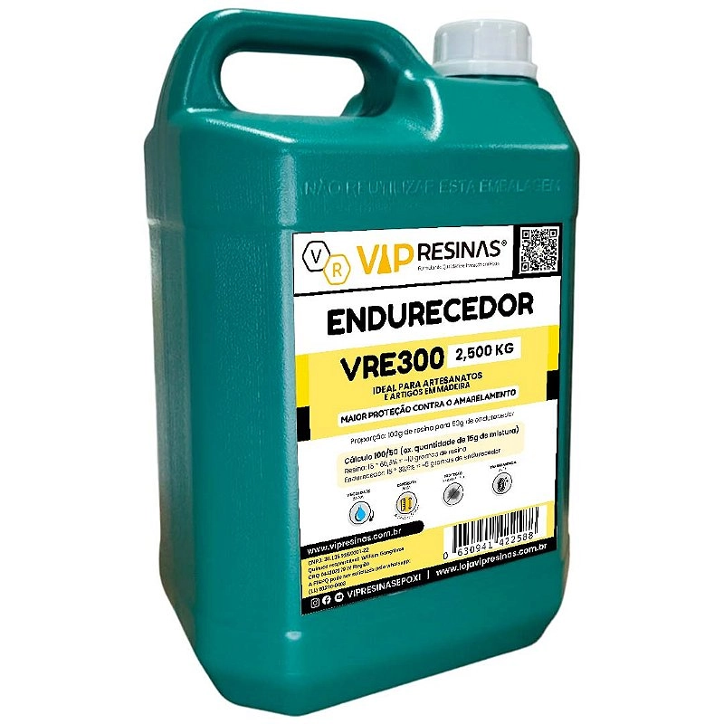 Resina Epóxi + Endurecedor VR300 UV 7,5kg Alta Espessura Resina Epóxi + Endurecedor VR300 UV 7,5kg Alta Espessura