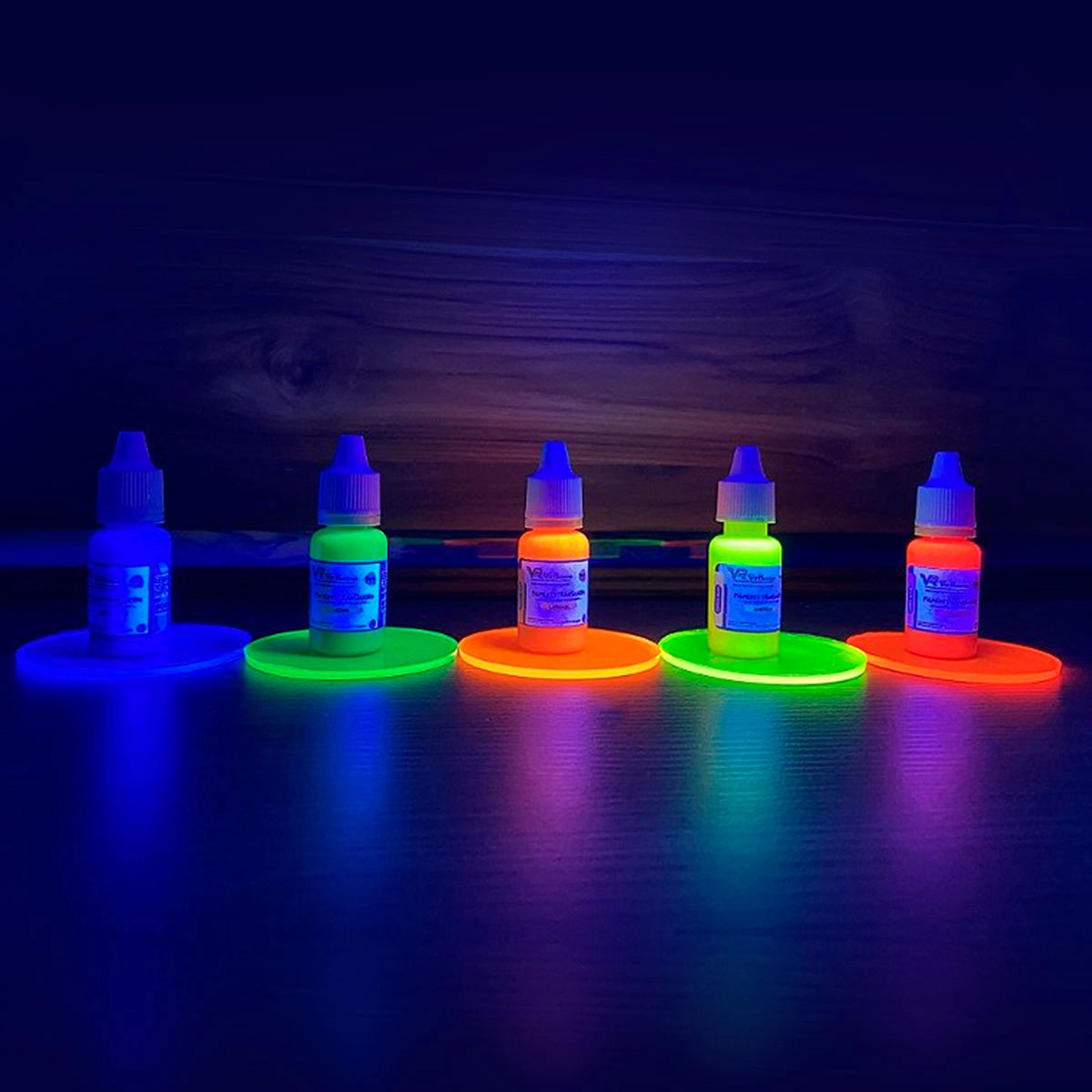 Pigmento Epóxi Translúcido Neon 10g Cores Avulsas VipResinas Pigmento Epóxi Translúcido Neon 10g Cores Avulsas VipResinas