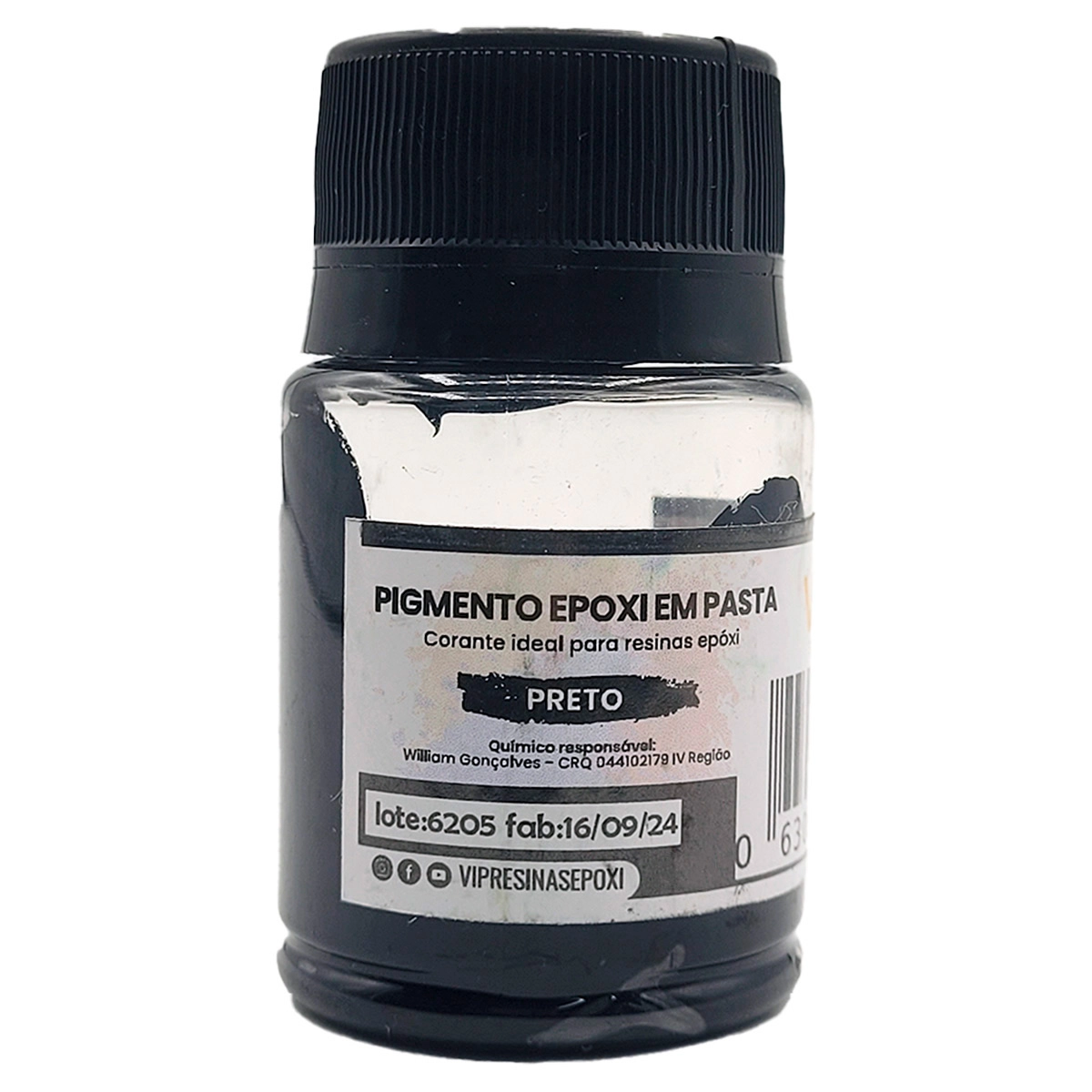 Pigmento Epóxi P/Resina Pasta Cores Sólidas 25g Vip Resinas