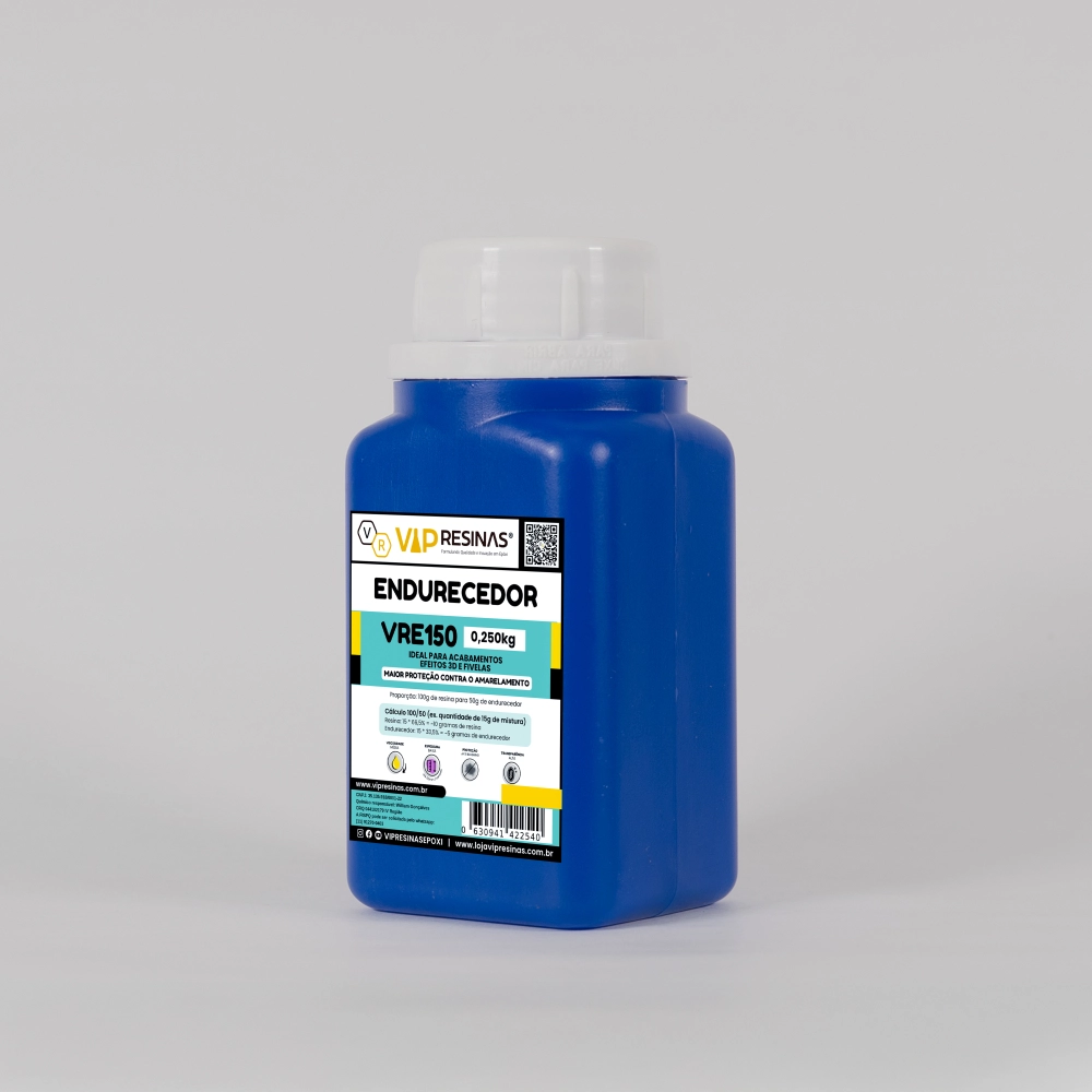 Resina Epóxi + Endurecedor Vr150 Uv 0,750kg Baixa Espessura